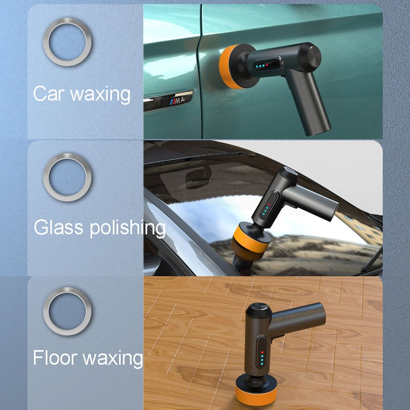 DAS Automotive - Cordless Machine Polisher 2000mAh Lithium-Ion Battery (Foam Pads Included)