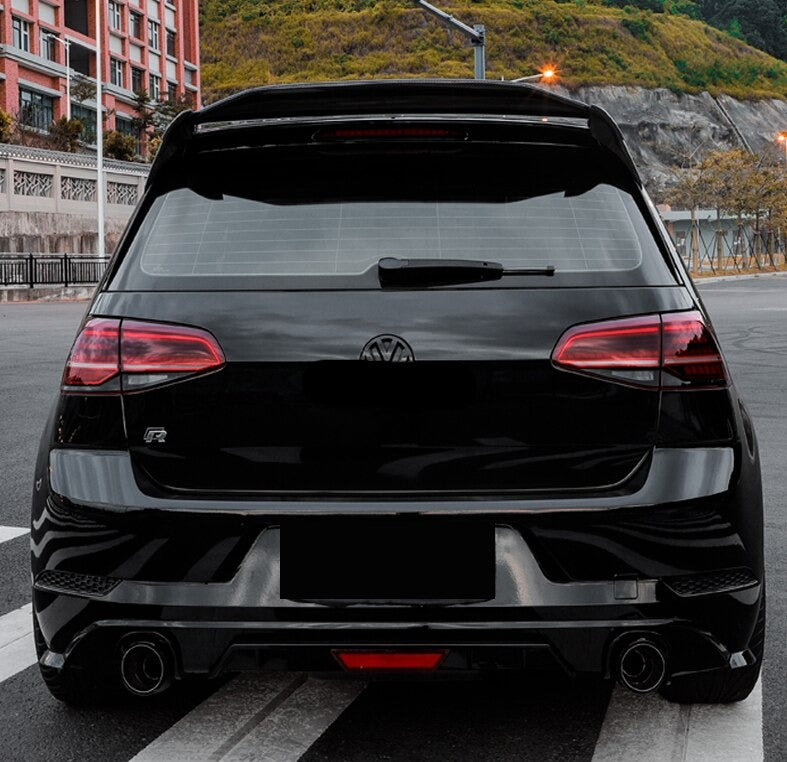 Volkswagen Golf MK7 / MK7.5 GTI / R / R LINE / GTE Lifted Carbon Fibre Spoiler (2013 - 2020 Models)