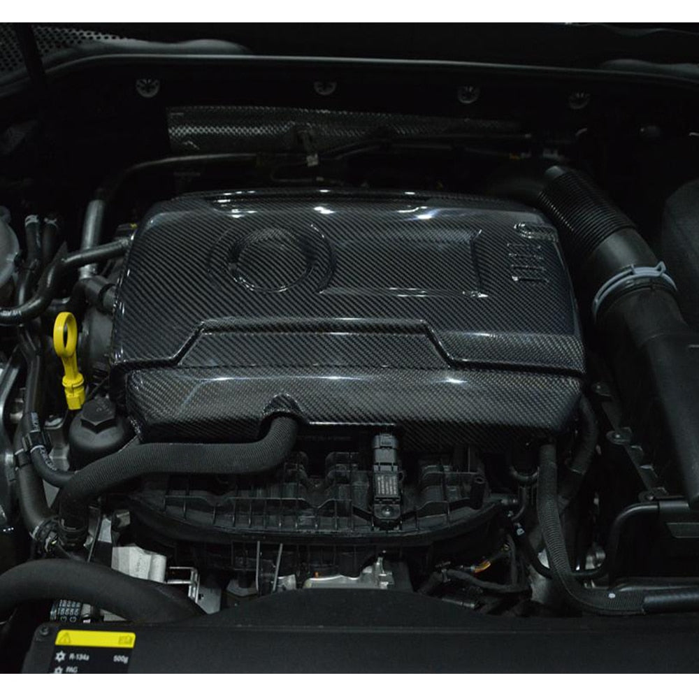 Golf 7 R Engine Cover Volkswagen Golf MK7 / MK7.5 GTI/R 2.0TSI Carbon Fibre Engine Cover (20