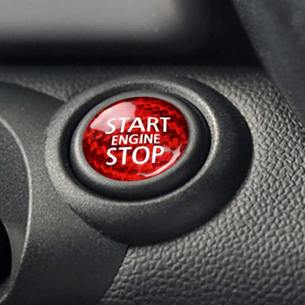 Mini Cooper Carbon Fibre START/STOP Buton