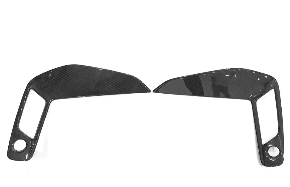 Carbon Fibre Front Bumper Fog Lamp Cover Trims BMW 3 Series G20 LCI