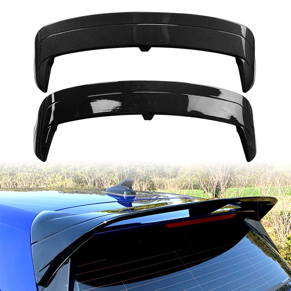 Volkswagen Golf MK8 Gloss Black / Carbon Fibre CS Smoothed Spoiler (2020+ Models)