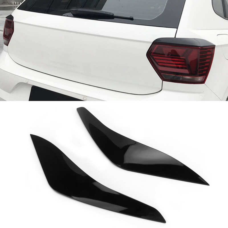 Volkswagen Polo AW MK6 Tail Light Eyebrows (2018-2021 Models)