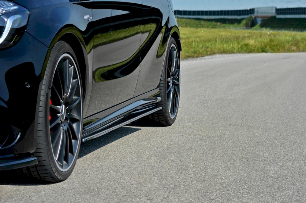 Maxton Design Side Skirts for Mercedes A45 AMG W176 (Facelift 2015-2018)