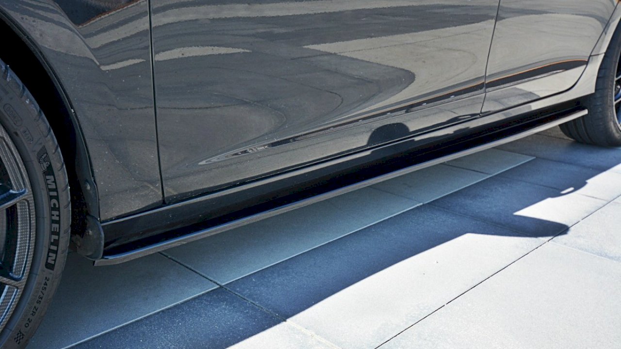 Maxton Design Side Skirts Diffusers for Volvo V60 Polestar Facelift