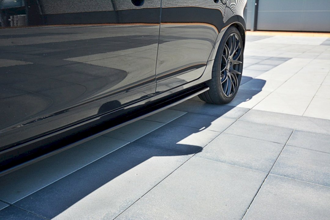 Maxton Design Side Skirts Diffusers for Volvo V60 Polestar Facelift