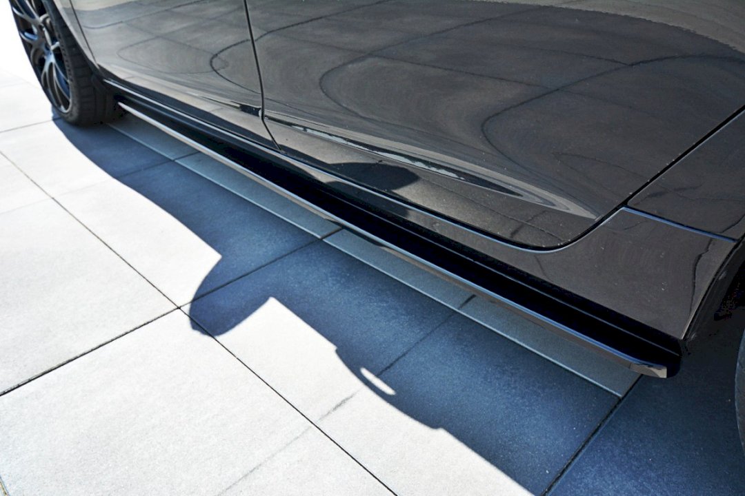 Maxton Design Side Skirts Diffusers for Volvo V60 Polestar Facelift