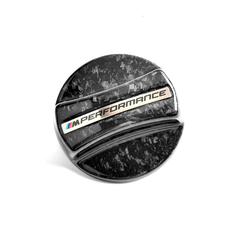 BMW Genuine Carbon Fibre Fuel Tank Cap Cover (Multiple Models)