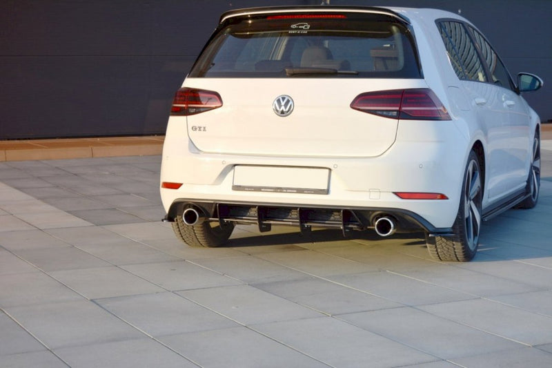 Maxton Design Rear Diffuser For Volkswagen Golf MK7.5 GTI (2017-2019)
