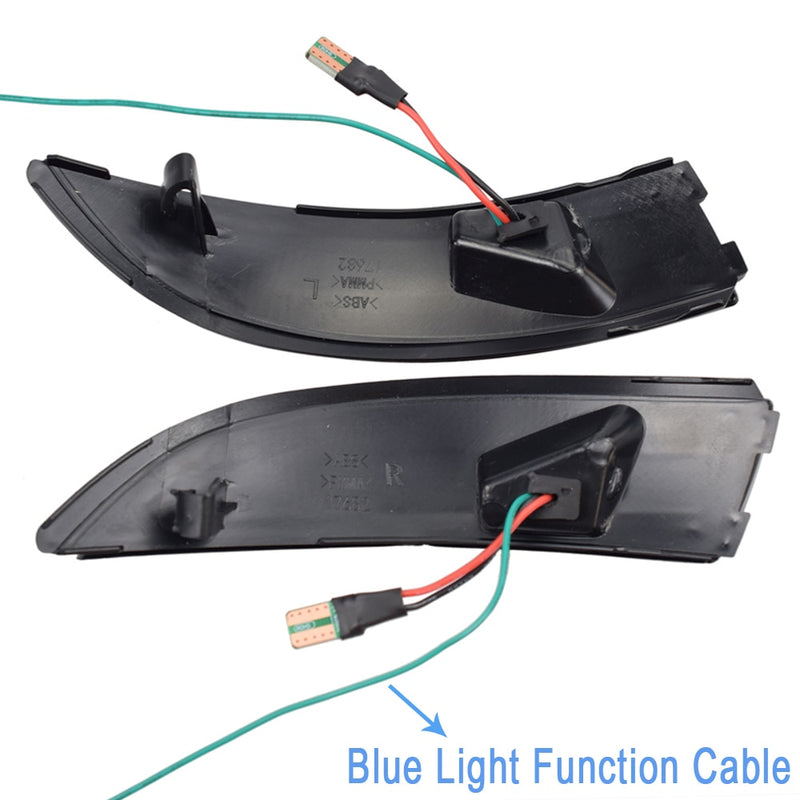 Ford Fiesta MK8 / Puma Dynamic Sweeping Indicators with Blue Light Show (2017+)~WARRANTY