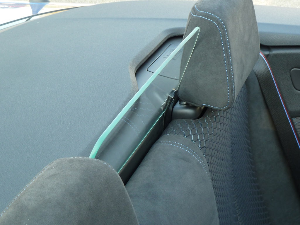 BMW 2 Series Cabriolet F23 UR-Windschott Clear Glass Wind Breaker / Deflector