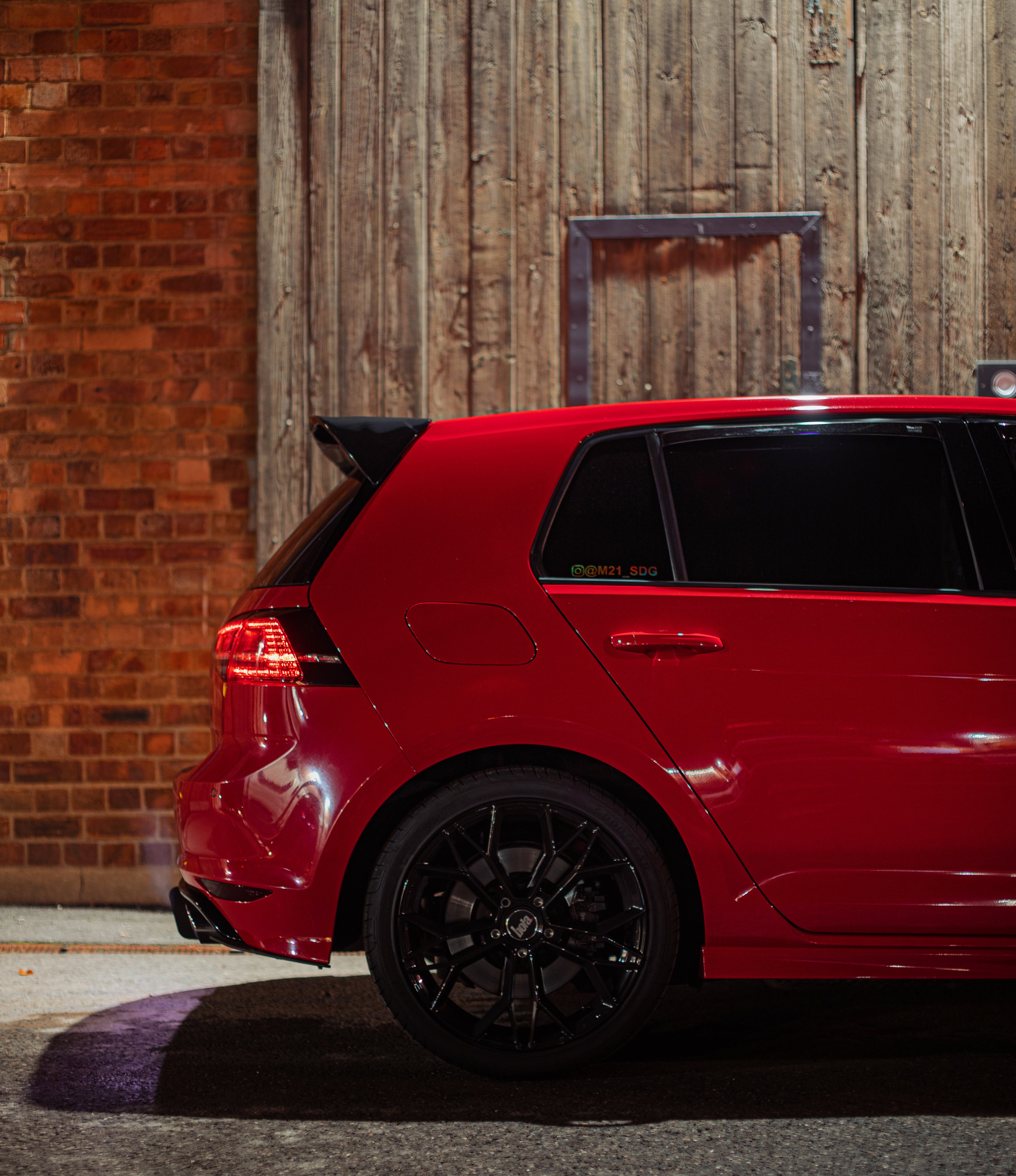 Volkswagen Golf MK7/7.5 GTI / R / R Line / GTD Oettinger Style Gloss Black Spoiler (2013 - 2020)