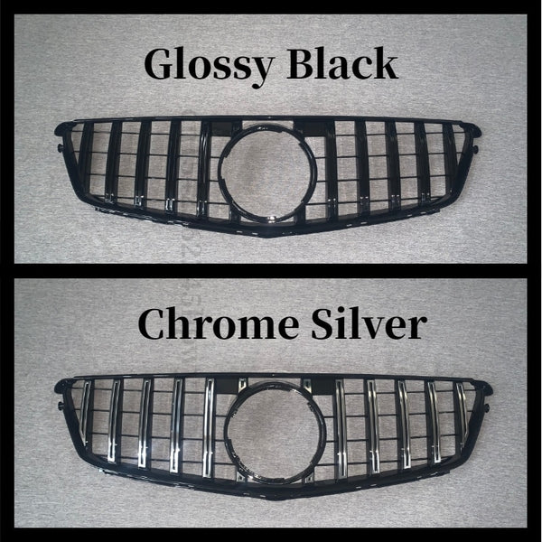 Mercedes C Class W204 Custom Front Grille Replacement (2008 - 2014)