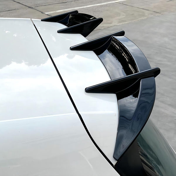 DAS Automotive Rear Roof Spoiler Extensions for Volkswagen Golf MK6 GTI / R (2008-2013 Models)