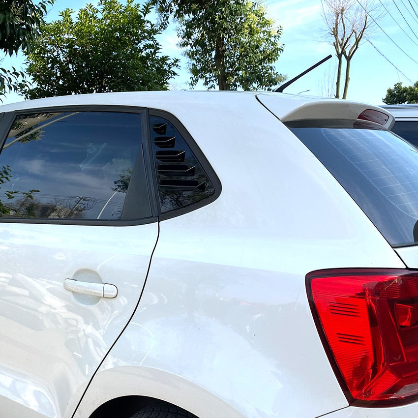 Volkswagen VW Polo MK5 6R / 6C Rear Window Louvres (5-Door Models) (2009 - 2017)