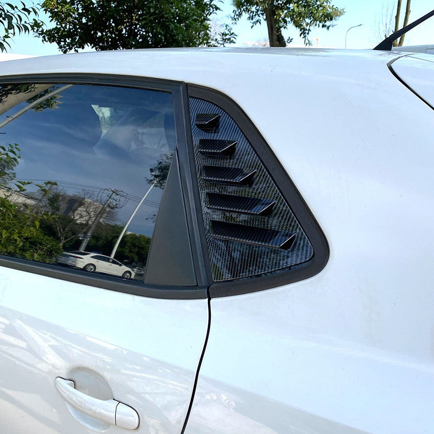Volkswagen VW Polo MK5 6R / 6C Rear Window Louvres (5-Door Models) (2009 - 2017)