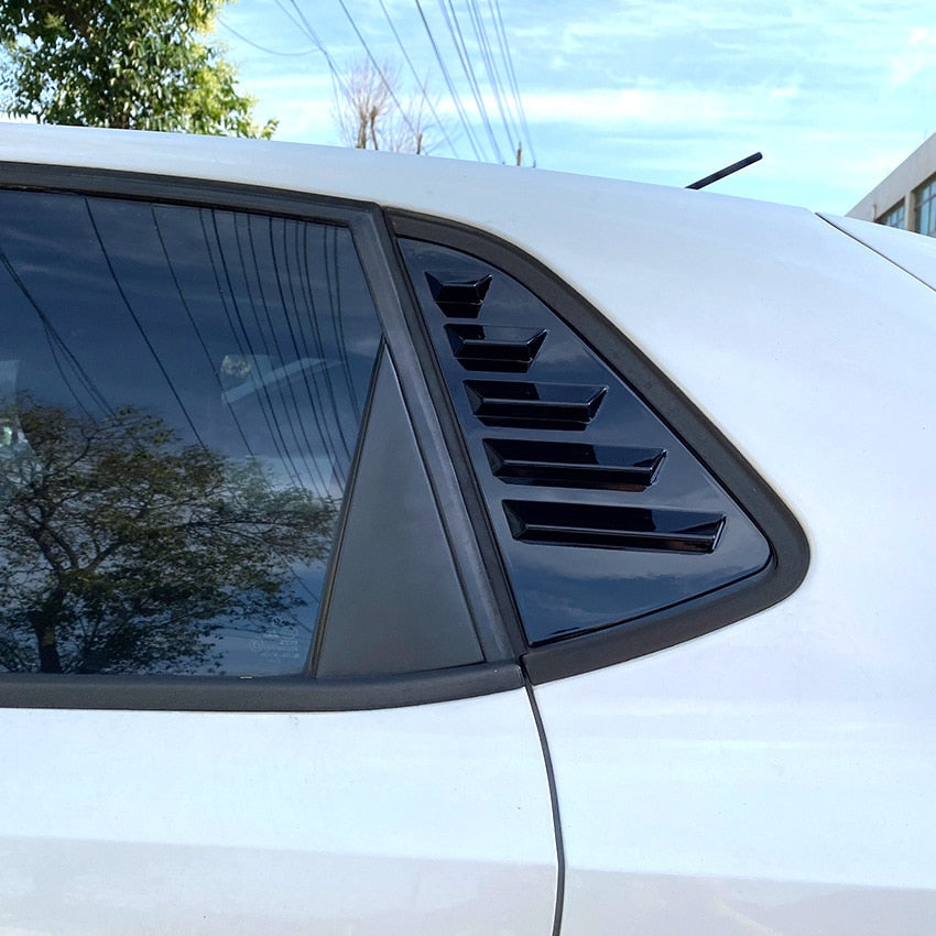 Volkswagen VW Polo MK5 6R / 6C Rear Window Louvres (5-Door Models) (20