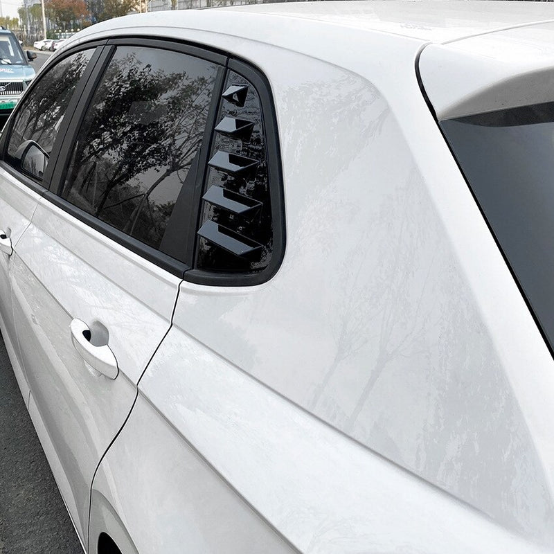 Volkswagen VW Polo MK6 AW Rear Window Louvres (2018+)