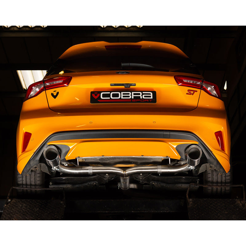 Cobra Sport Ford Focus ST (Mk4) Venom Box Delete Race Cat Back Exhaust