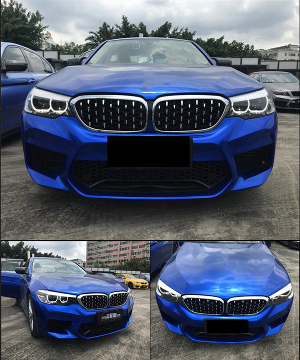BMW 5 Series G30 / G31 Diamond Replacement Grilles (2017+)