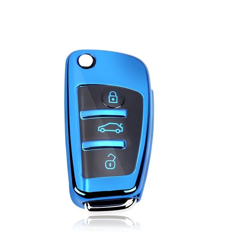 Audi Chrome Hardback Protective Key Cover (Most Models Supported) - Diversion Stores Car Parts And Modificaions