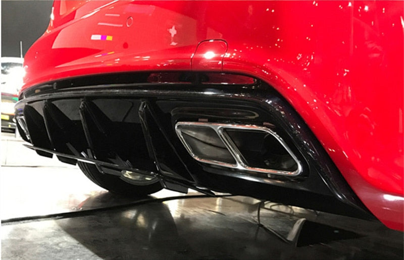 Mercedes Benz A Class W176 AMG Style Rear Diffuser (2013 - 2018 Models)
