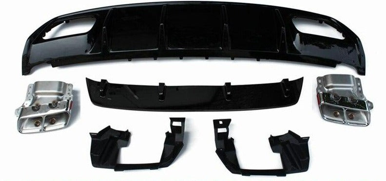 Mercedes Benz A Class W176 AMG Style Rear Diffuser (2013 - 2018 Models)