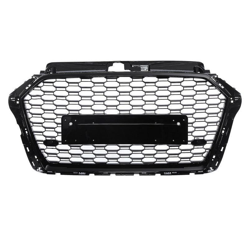 Audi A3 / S3 / RS3 Honeycomb Gloss Black Front Grille ( 8V 