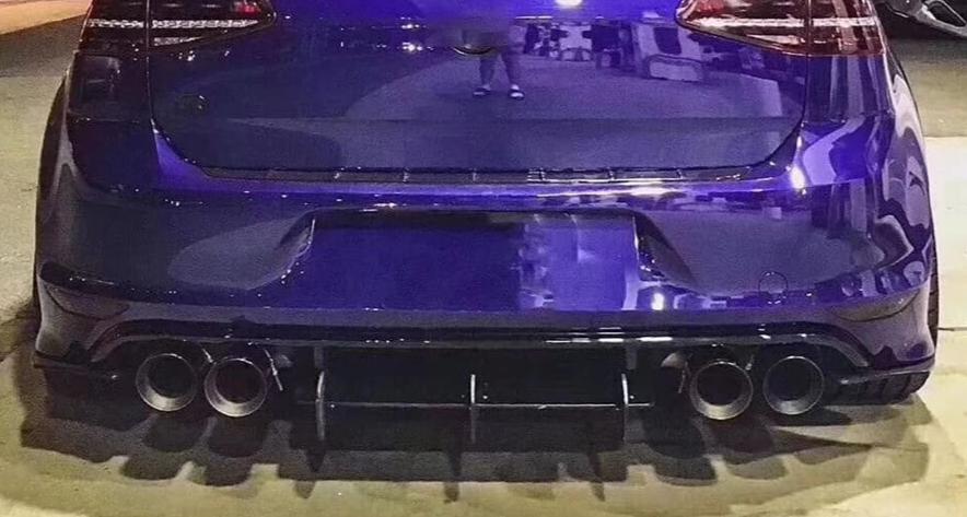 Volkswagen Golf R / GTI - MK7 / MK7.5 Fin Rear Diffuser (2013 - 2020 Models) - Diversion Stores Car Parts And Modificaions