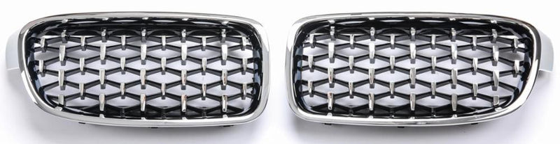 BMW 1 / 2 / 3 / 4 / 5 Series Diamond Replacement Grilles (Read Description)
