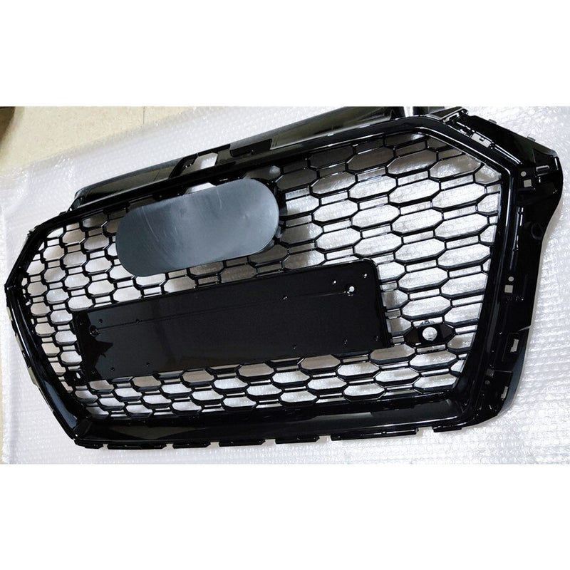 Audi A3 / S3 8V Gloss Black Replacement Honeycomb Grille (2017 - 2020 Models)