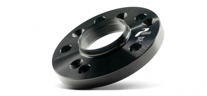 PerfCo 5x112 Hubcentric Wheel Spacers (Pair) with Bolts
