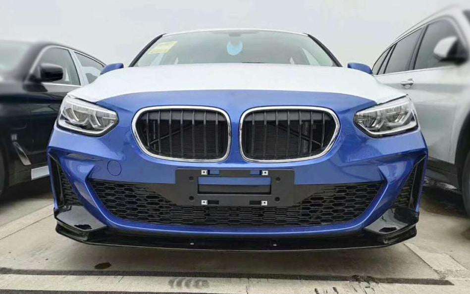 020 - BMW 1 Series M Sport 2019 PP Glossy Black Front Splitter - F20 - Diversion Stores Car Parts And Modificaions