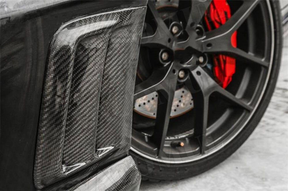 Mercedes C63 Carbon Fibre Or Fibre Glass Bumper Vent Covers