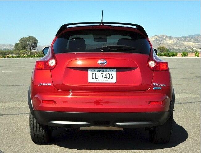 Nissan Juke Rear Roof Spoiler