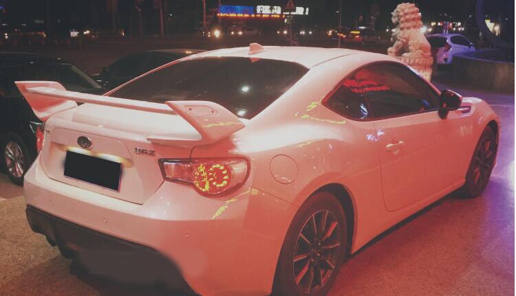 120 - Toyota GT86 / Subaru BRZ / Scion FRS Rear Boot Wing (2012 - UP) - Diversion Stores Car Parts And Modificaions