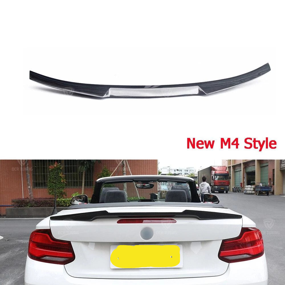 009 - BMW F22/F23 Carbon Fibre Rear Boot Spoiler (2014 Onward) - Diversion Stores Car Parts And Modificaions
