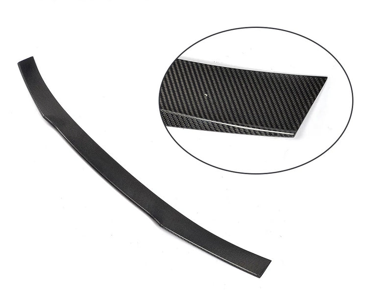 097 - Ford Mustang Coupe Carbon Fibre Spoiler Lip (2015-2017 Models) - Diversion Stores Car Parts And Modificaions