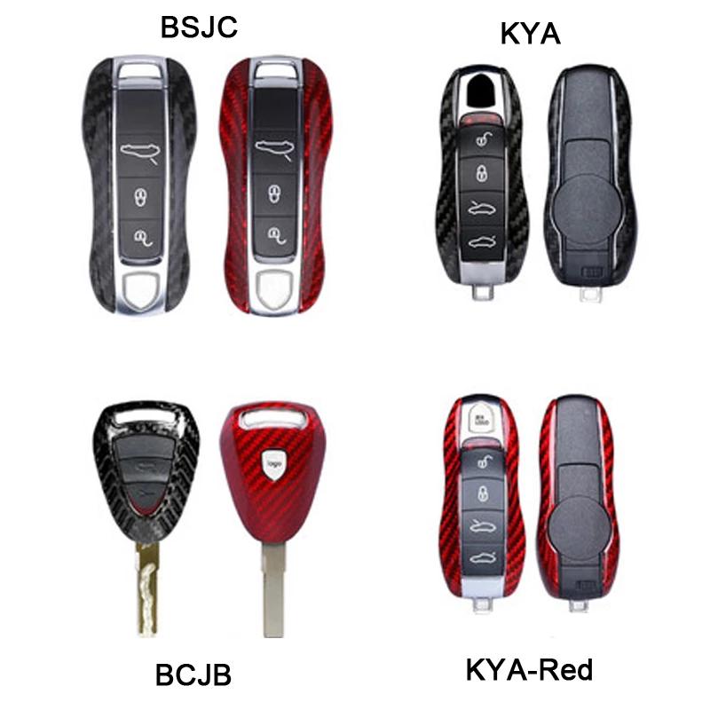 Carbon Fibre Key Cover For Porsche Panamera / Cayenne 958 / Macan / 718 / 911 - Diversion Stores Car Parts And Modificaions