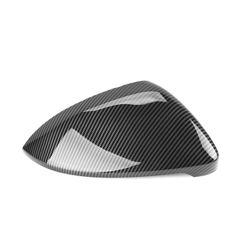071 - Volkswagen Carbon Fibre Look Wing Mirror Caps (Multiple Models Including Golf, Polo, Passat Etc) - Diversion Stores Car Parts And Modificaions