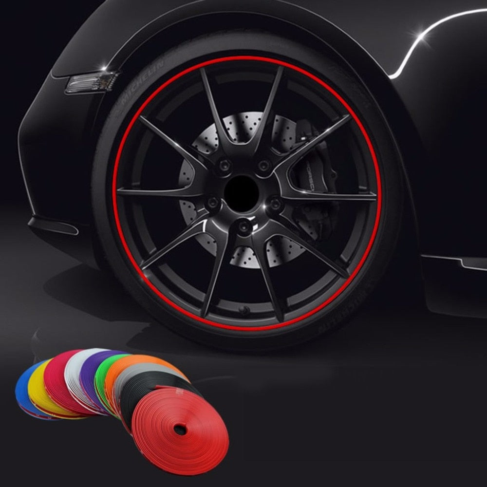 Alloy Wheel Rim Guard - 8 Metre Roll - Diversion Stores Car Parts And Modificaions