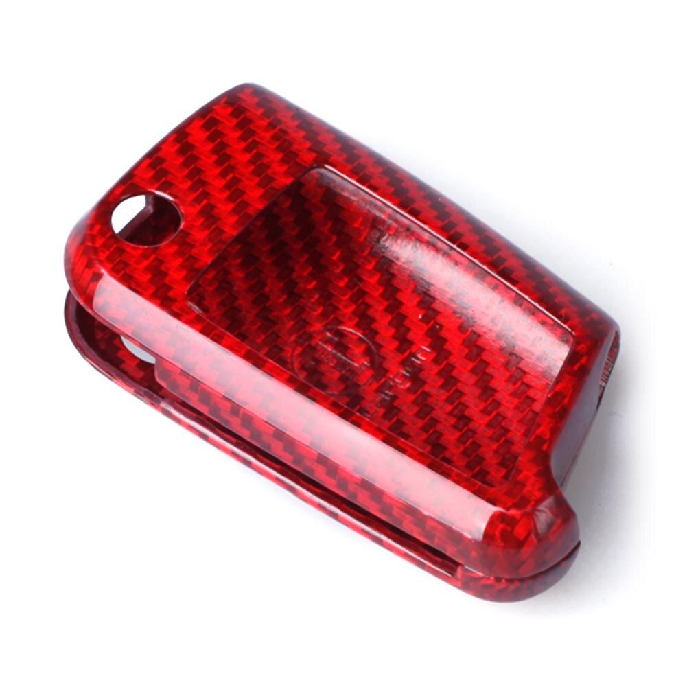 Genuine Red Carbon Fibre Key Cover For Volkswagen/Skoda/SEAT