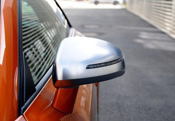Audi TT / TTS / TTRS Satin Chrome Silver Mirror Covers (2008 - 2014 / 8J / MK2)