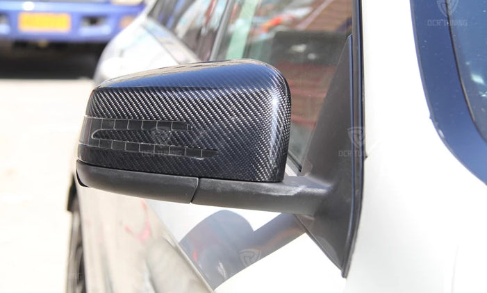 225 - Mercedes Benz Carbon Fibre Wing Mirror Covers For A / B / C / E / S  / CLS / GLK Class - Diversion Stores Car Parts And Modificaions