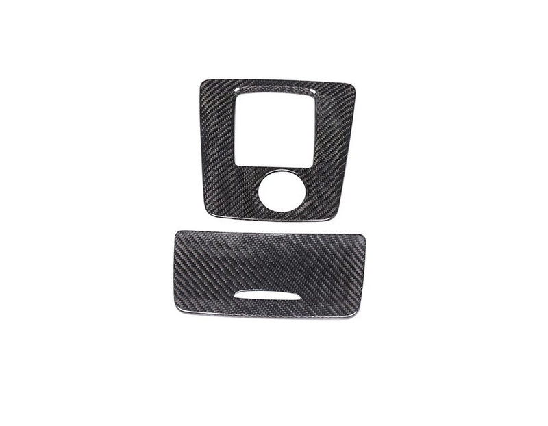 085 - Mercedes A45 / CLA45 / GLA45 AMG Carbon Fibre Gear Selector Surround And Ash Tray Cover Trim. - Diversion Stores Car Parts And Modificaions