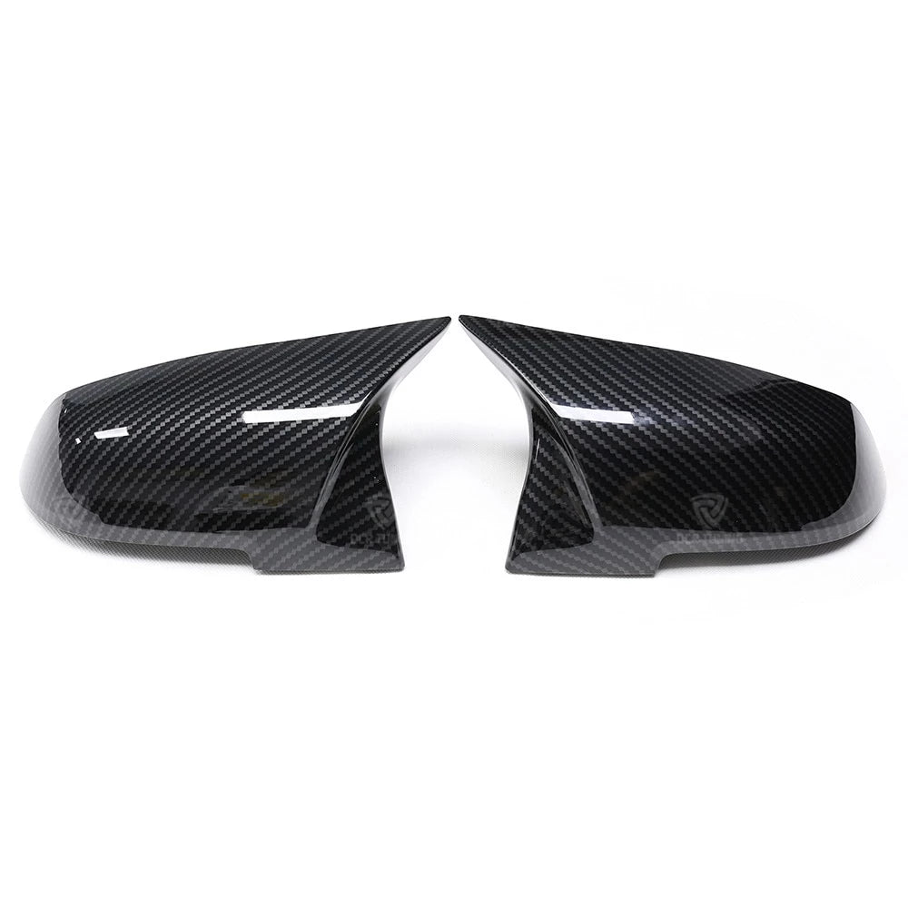 194 - BMW 1/2/3/4 Series Gloss Carbon Look Wing Mirror Covers - Diversion Stores Car Parts And Modificaions