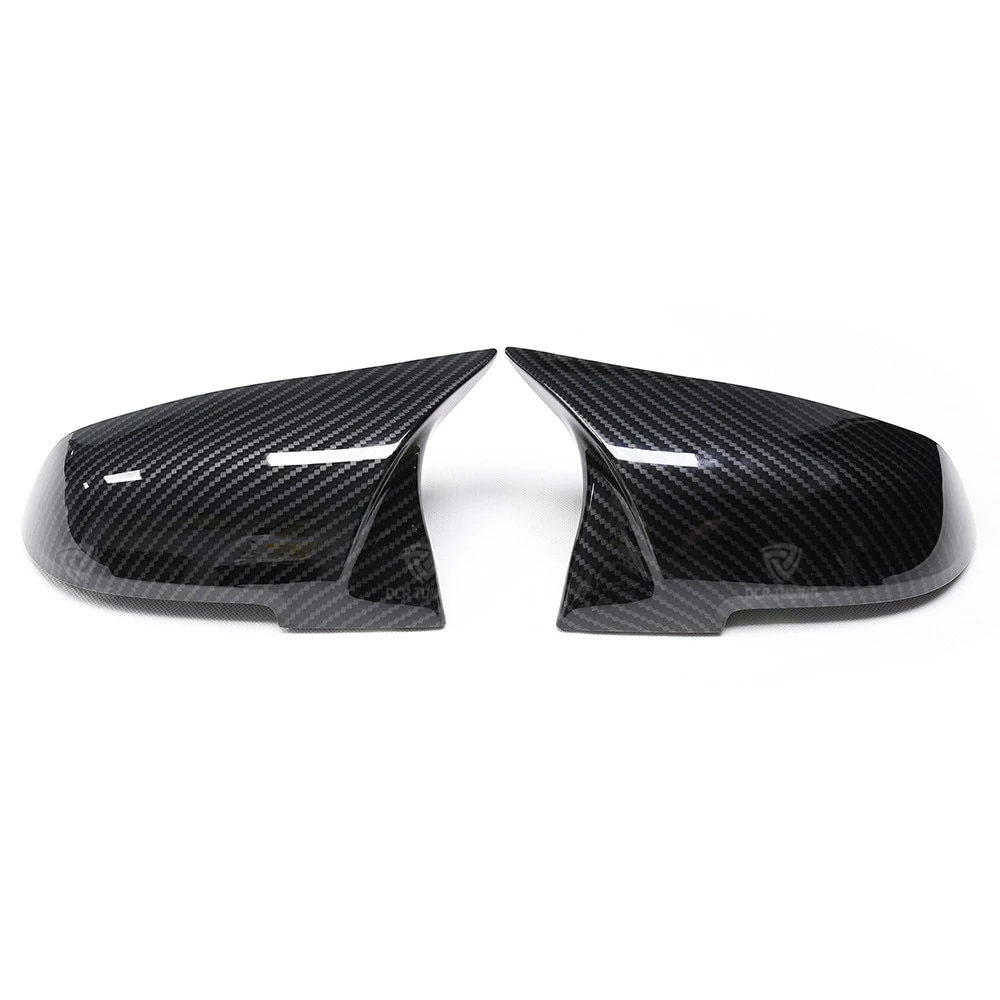 BMW 1 2 3 4 Series Gloss Carbon Look Wing Mirror Covers