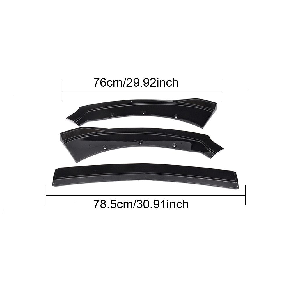 083 - Ford Mustang Front Bumper Splitter (2015-2017 Models) - Diversion Stores Car Parts And Modificaions