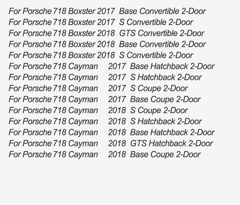 029 - Porsche Boxster/Cayman 718 Rear Diffuser Carbon Fibre - Diversion Stores Car Parts And Modificaions