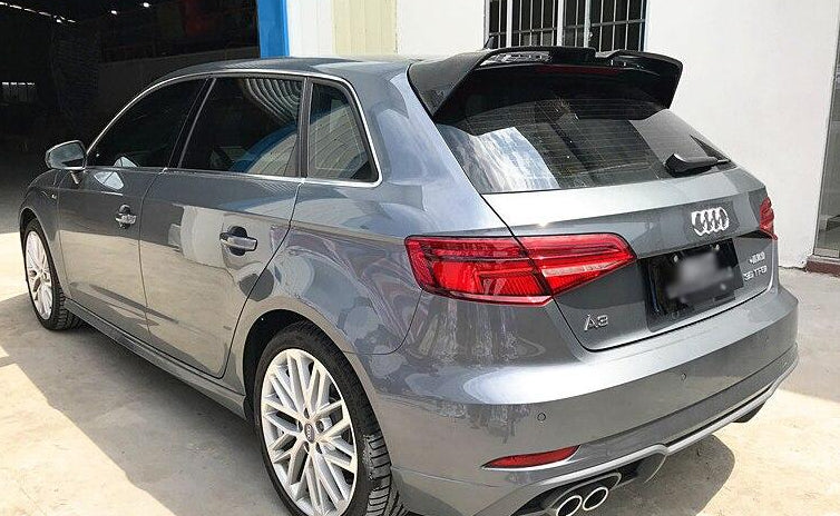 121 - Audi A3/S3 Hatchback Oettinger M Style Spoiler Carbon Fibre (2013-2018 Models) - Diversion Stores Car Parts And Modificaions